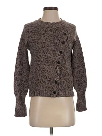 Pre-owned Dex Cardigan Sweater In Brown