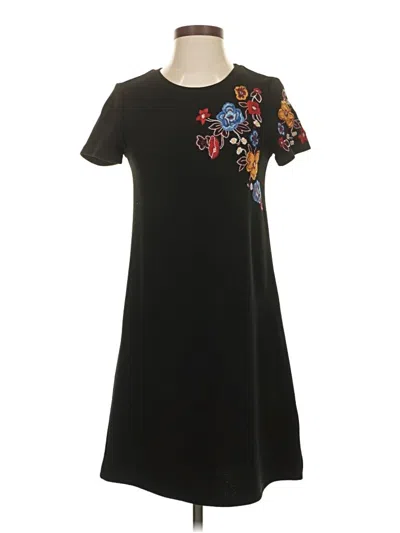 Pre-owned Dex Casual Dress In Black