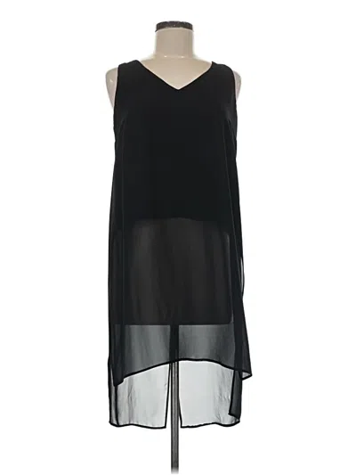 Pre-owned Dex Casual Dress In Black