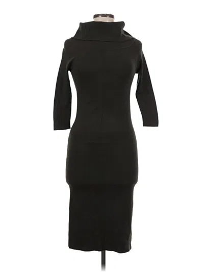 Pre-owned Dex Casual Dress In Black