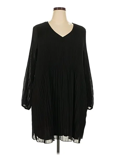 Pre-owned Dex Casual Dress In Black