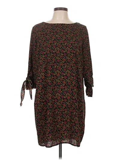Pre-owned Dex Casual Dress In Brown