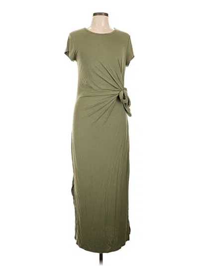 Pre-owned Dex Casual Dress In Green