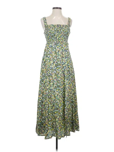Pre-owned Dex Casual Dress In Green