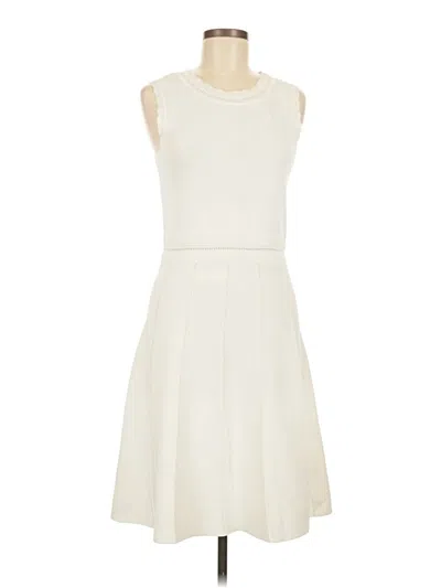Pre-owned Dex Casual Dress In Ivory