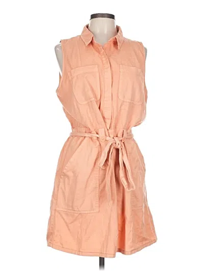 Pre-owned Dex Casual Dress In Orange