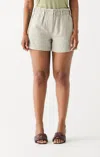 Dex Clothing Paper Bag Shorts In Celery Wash