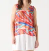 Dex Clothing Tropical Tank Top In Sunset