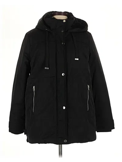 Pre-owned Dex Coat In Black