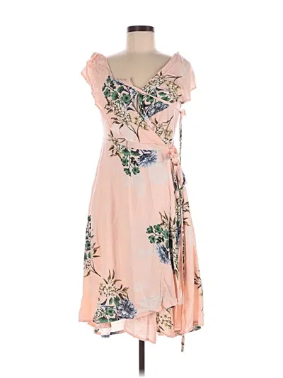 Pre-owned Dex Cocktail Dress In Pink