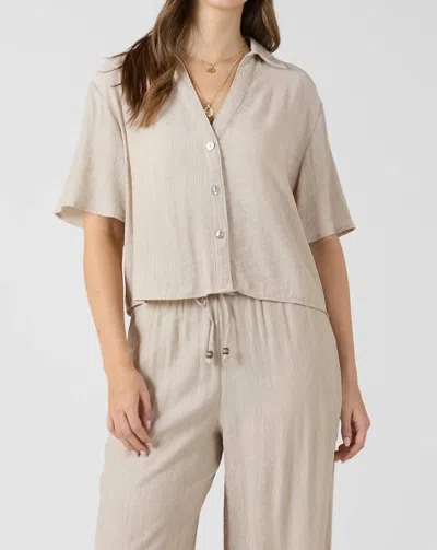 Dex Desert Daydream Top In Light Oyster In Neutral