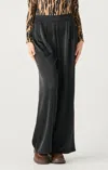Dex High Waisted Wide Leg Pant In Black In Black