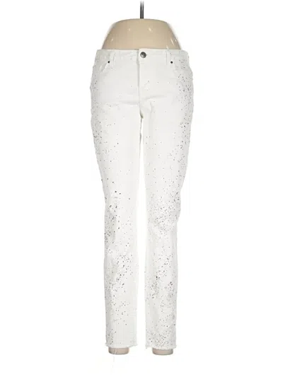 Pre-owned Dex Jeans In White