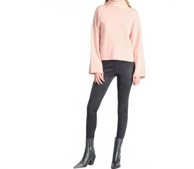 Dex Kesha Suede Leggings In Black