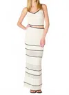 Dex Lalisa Crochet Maxi Skirt In Off White In White