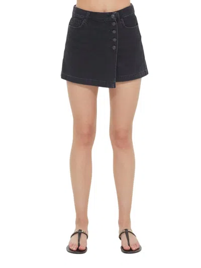 Dex Midday Venture Shorts In Black In Blue