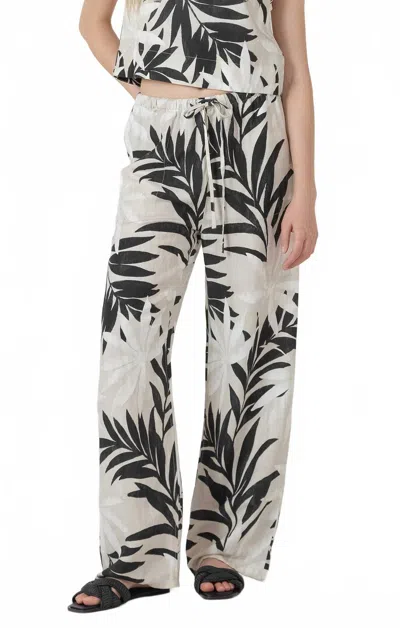 Dex Palm Whisper Pants In Taupe In Gray