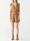 Dex The Miley Romper In Mocha In Multi