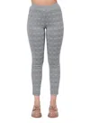 Dex Pull On Knit Trouser In Plaid Perfect In Multi