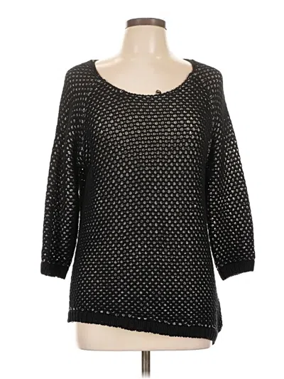 Pre-owned Dex Pullover Sweater In Black