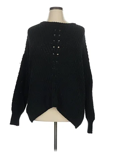 Pre-owned Dex Pullover Sweater In Black