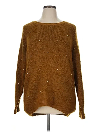 Pre-owned Dex Pullover Sweater In Brown