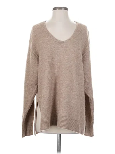 Pre-owned Dex Pullover Sweater In Tan