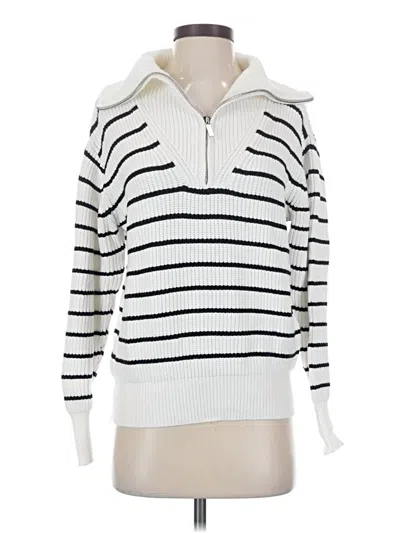 Pre-owned Dex Pullover Sweater In White