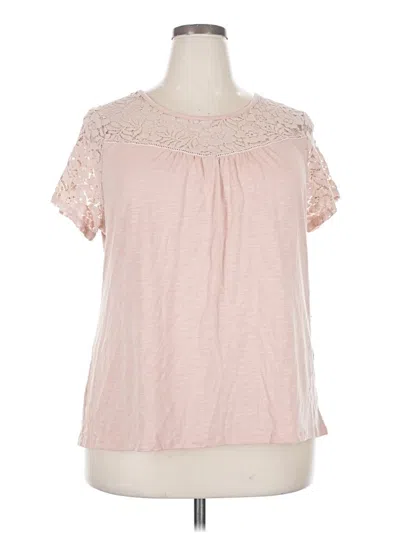 Pre-owned Dex Short Sleeve T-shirt In Pink