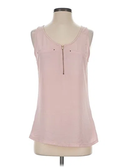 Pre-owned Dex Sleeveless Blouse In Pink