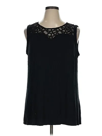 Pre-owned Dex Sleeveless T-shirt In Black