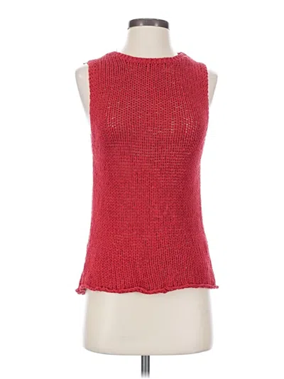 Pre-owned Dex Sleeveless T-shirt In Red