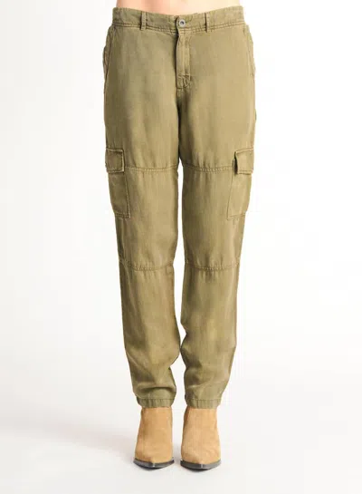 Dex Straight Leg Cargo Pant In Olive In Brown