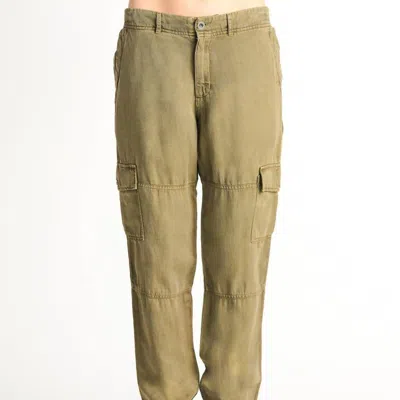 Dex Straight Leg Cargo Pant In Olive In Green
