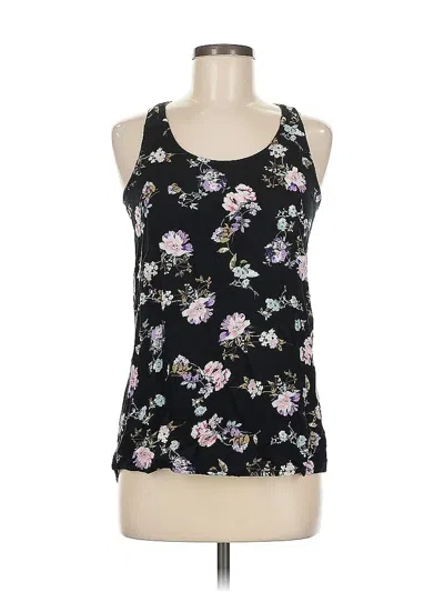 Pre-owned Dex Tank Top Black Halter Neckline Tops