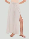 Dex The Front Wrap Pants In Dark Birch In Multi