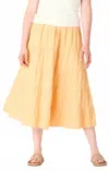Dex Tiered Maxi Skirt In Soft Apricot In Neutral