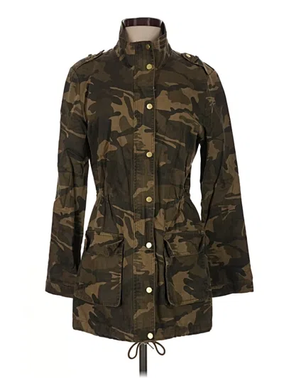 Pre-owned Dex Trenchcoat In Green