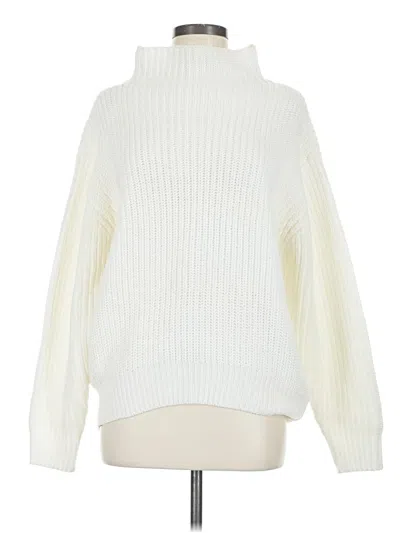 Pre-owned Dex Turtleneck Sweater In Ivory