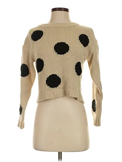 Pre-owned Dex Turtleneck Sweater In Tan