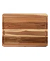 Dexas Acacia Forty-five Cutting Board With Well In Acacia