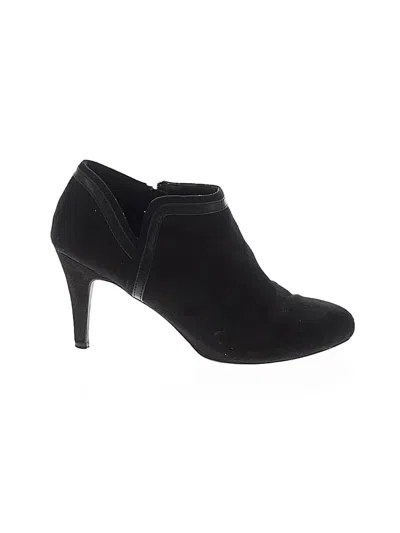 Pre-owned Dexflex Ankle Boots In Black