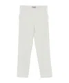 D Exterior D.exterior Elastic Waist Cropped Pants In Green