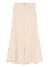 D Exterior Cotton Trousers In Neutral