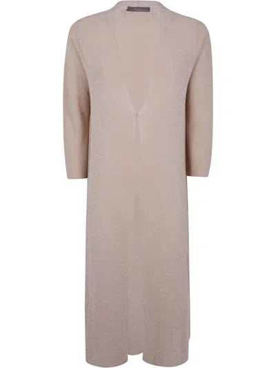 D-exterior D. Exterior Lux Long Cardigan In White