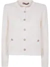 D-exterior D. Exterior Trame Eco Doe Jacket By D. Exterior In White