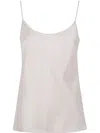 D Exterior D.exterior Spaghetti Strap Camisole In White