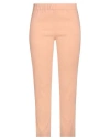 D Exterior D. Exterior Woman Pants Blush Size 12 Linen, Elastane In Pink