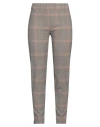 D Exterior D. Exterior Woman Pants Brown Size 2 Polyester, Wool, Elastane In Neutral