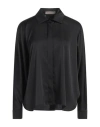 D Exterior D. Exterior Woman Shirt Black Size Xl Polyester, Elastane In Black